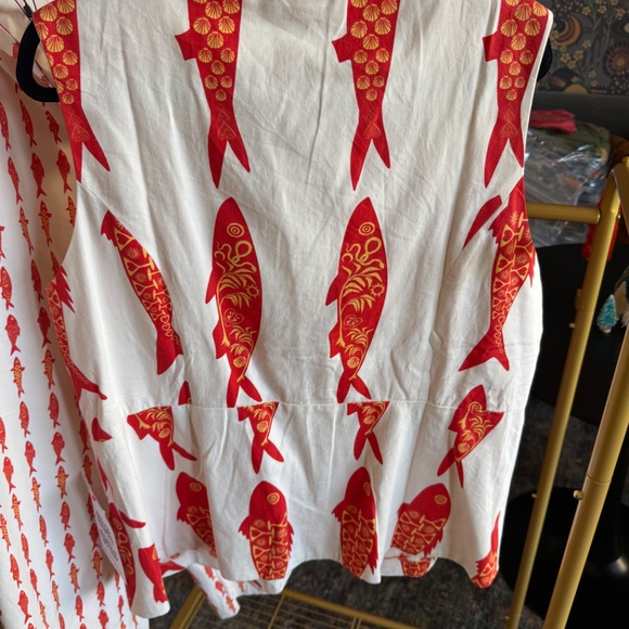 NWT Never Fully Dressed x Caetana vest size 16 & trousers size 18 - Picture 9 of 13